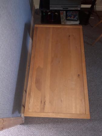 Image 2 of Coffee table  solid oak......