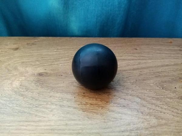 Image 1 of Classic Morris Minor Black Gear Knob Round Early Type Pre 64