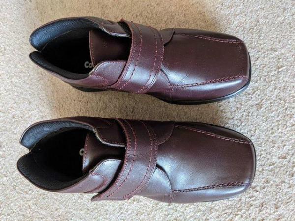 Image 3 of Dark Brown Boot Shoes - Wide Fitting