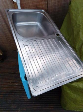 Image 2 of CARRON PHOENIX Stainless Steel Kitchen sink/drainer by