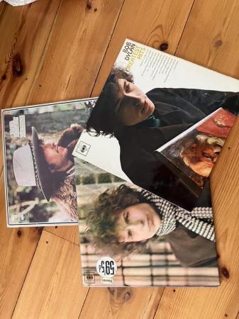 Image 2 of Three Bob Dylan 12” vinyl albums