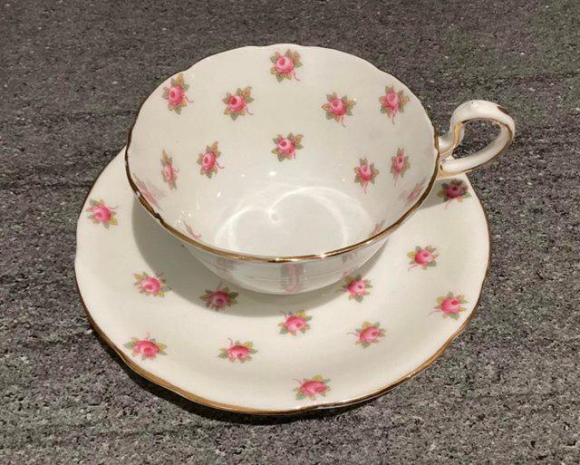Preview of the first image of Aynsley Bone China cup and saucer..