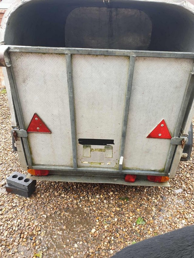 Preview of the first image of Ifor Williams P5E Small sheep, goat livestock trailer.