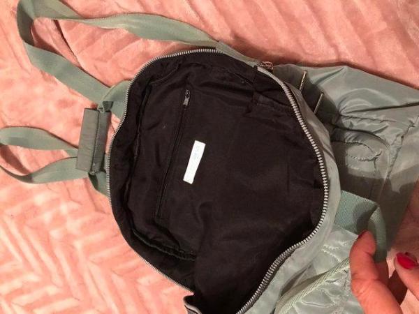 Image 1 of Primark ladies quilted sage backpack