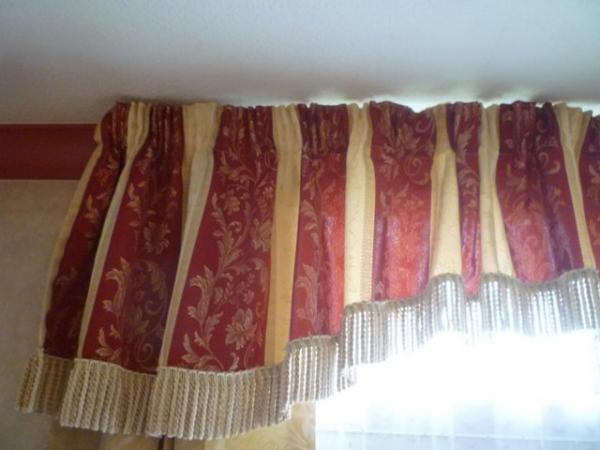 Image 5 of Curtains including tie backs and pelmet
