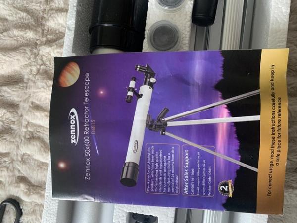 Image 2 of Telescope still in box used once