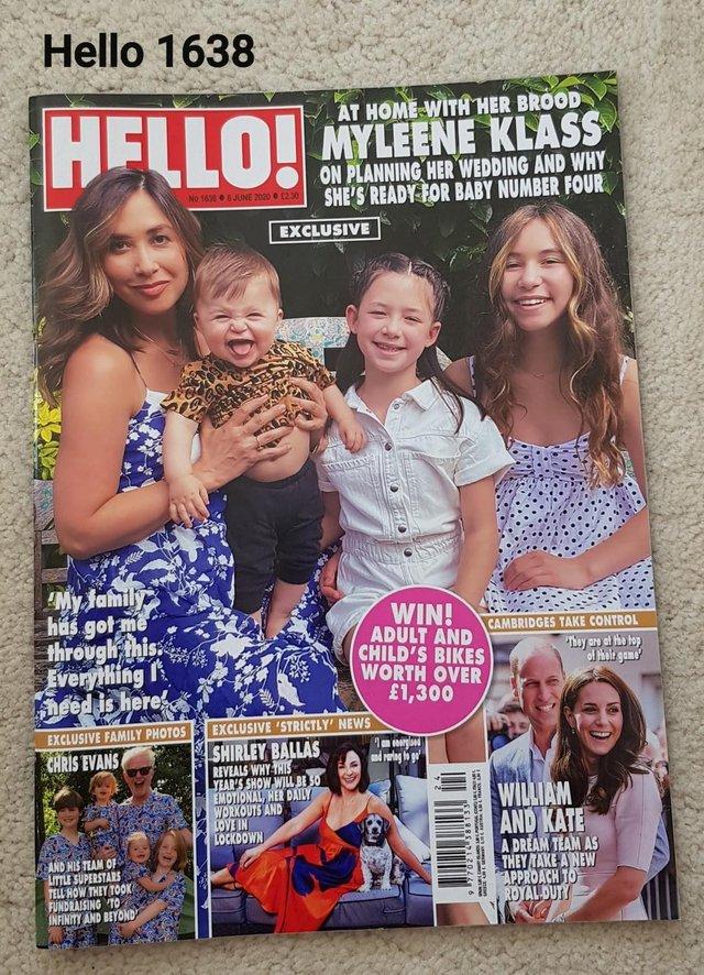 Preview of the first image of Hello Magazine 1638 - Myleene Klass - At Home with her Brood.