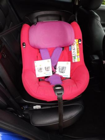 Image 3 of Baby plus car seat forward reverse tilt side swivel
