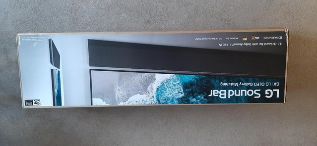 Preview of the first image of LG Sound bar GX LG OLED Gallery Matching.