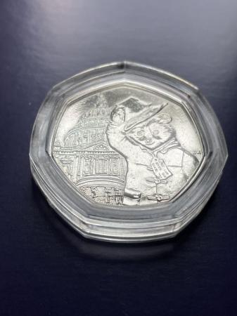 Image 3 of Paddington bear at St Paul’s cathedral 50pence coin