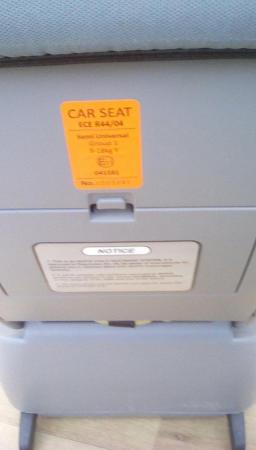 Image 2 of Baby/Child's Isofix Car Seat.