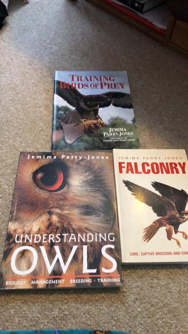 Preview of the first image of Jemima Parry-Jones falconry books.