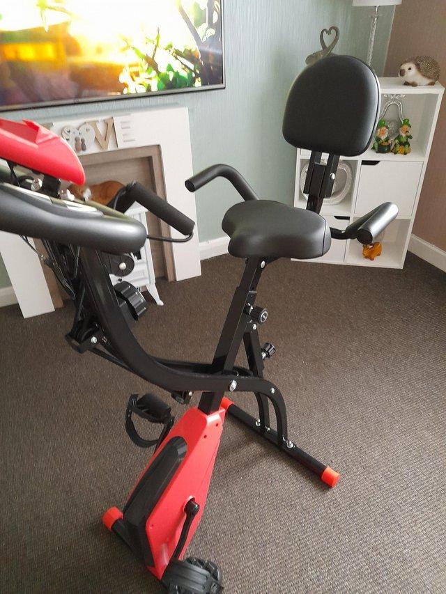 Preview of the first image of Exercise bike for sale 1 month old.