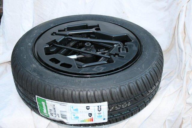 Preview of the first image of Complete spare wheelkit165/60 R 14.