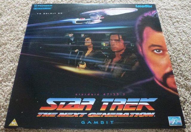 Preview of the first image of Star Trek: TNG, Gambit. Laserdisc (1993).