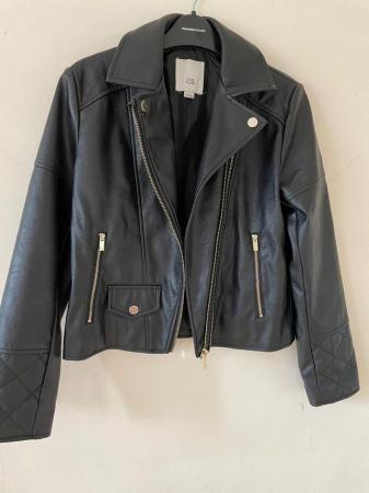 Image 3 of Unused Girls River Island Faux Leather Jacket