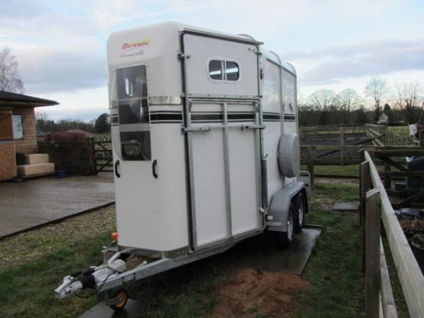 Image 1 of Bateson Deauville double horse trailer