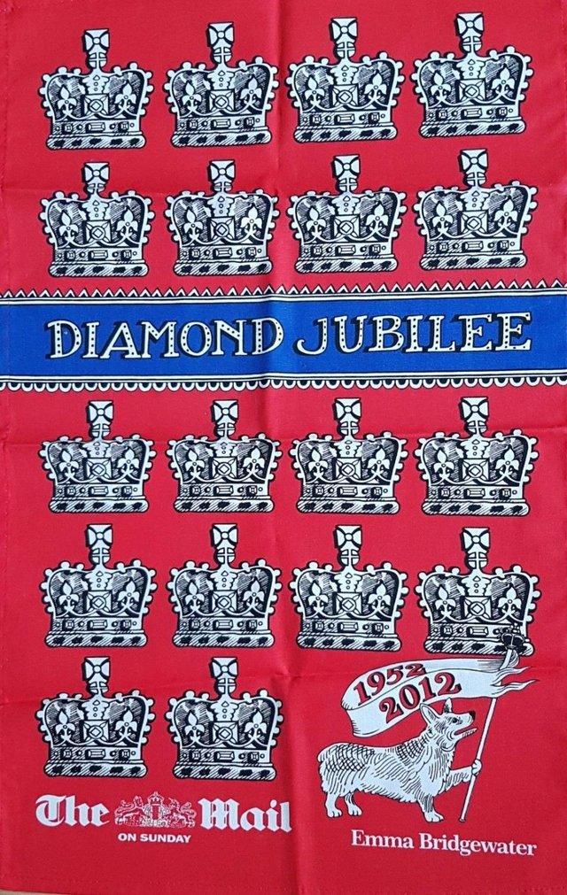 Preview of the first image of Diamond Jubilee Tea Towel by Emma Bridgewater.