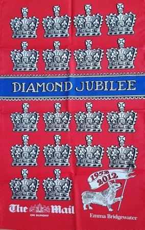 Image 1 of Diamond Jubilee Tea Towel by Emma Bridgewater