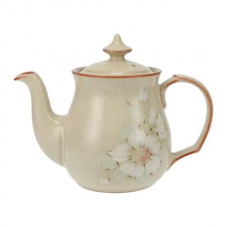 Image 3 of Vintage Denby Daybreak 1 3/4 pint Teapot