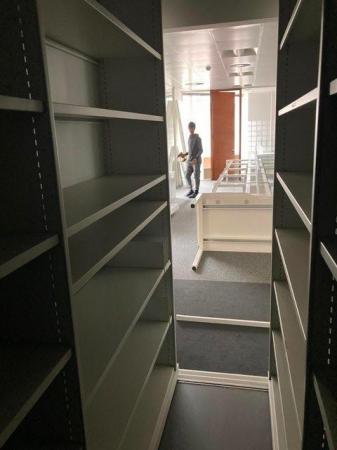 Image 6 of Mobile Shelving Units/system (5 bays, 8 tiers)