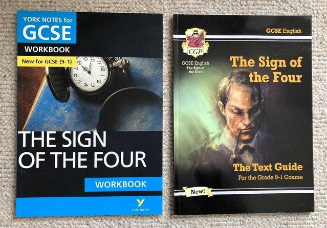 Image 1 of NEW GCSE BOOKS SIGN OF FOUR ENGLISH LITERATURE WORKBOOKS