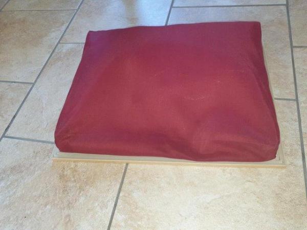 Image 2 of lap tray with cushion back lap tray with cushion back