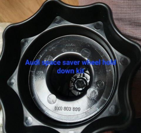Image 2 of AUDI A1 SPACE SAVER SPARE WHEEL LOCK DOWN KIT ONLY.