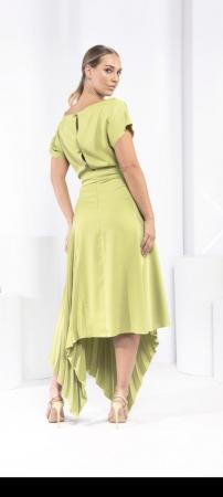 Image 2 of Kevan Jon Mila dress, size 2, in pear colour