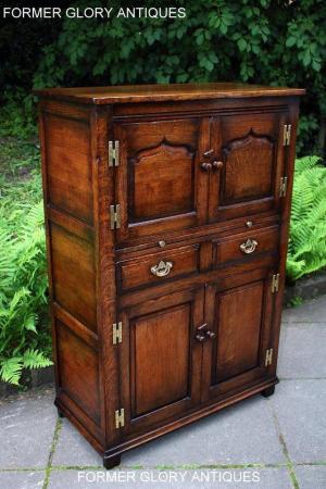 Image 47 of A TITCHMARSH AND GOODWIN OAK WINE CUPBOARD DRINKS CABINET