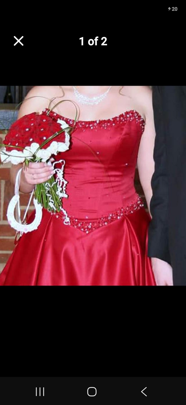 essence of australia Ruby red dress size 14 — Clothing & Accessories in Basildon
