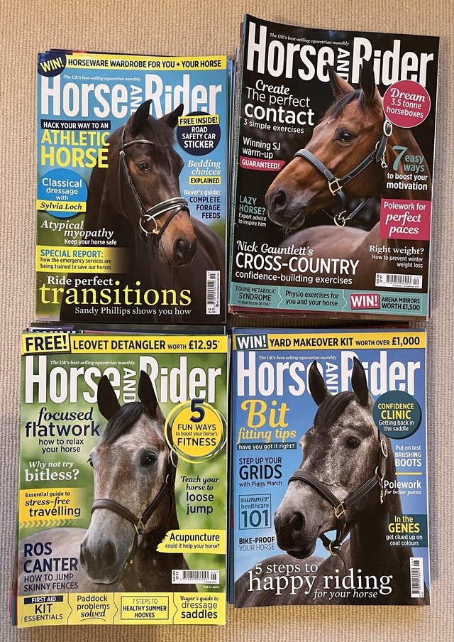 Preview of the first image of Horse and rider/your horse magazines.
