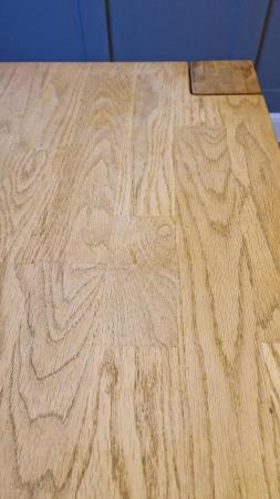 Image 4 of Homebase Solid Oak Table and 6 Chairs