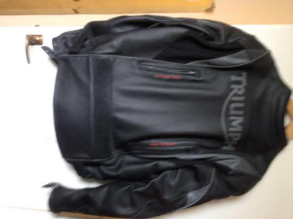 Image 1 of Triumph Motorcycle Jacket & Jeans