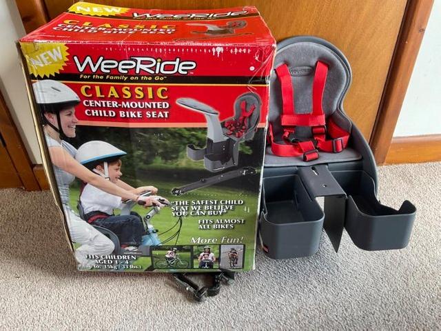 Preview of the first image of Child’s bike seat Wee ride age 1 - 4 years.
