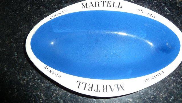 Image 3 of Martell cognac ash tray / oval dish