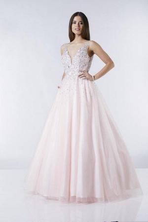 Image 1 of Tiffanys prom dress, style Hollie, Pink size 6, New.