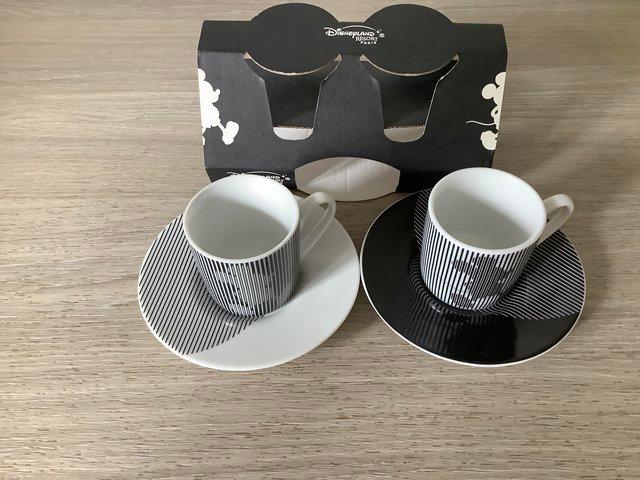 Preview of the first image of Rare Disney espresso two cup set..