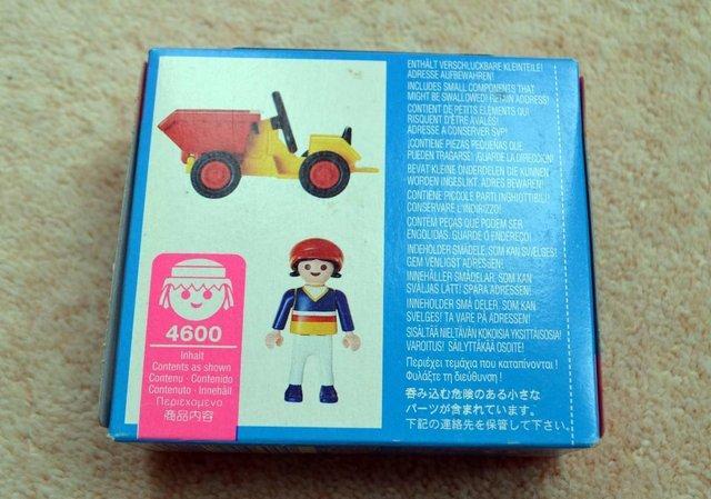 Image 2 of Playmobil Special 4600 Child with Tipping Tractor