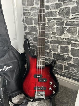 Image 1 of Bass guitar, amp and extras