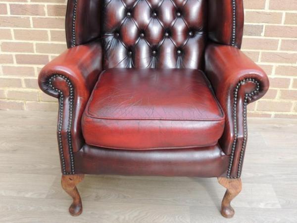 Image 9 of Chesterfield Vintage Queen Anne Armchair (UK Delivery)