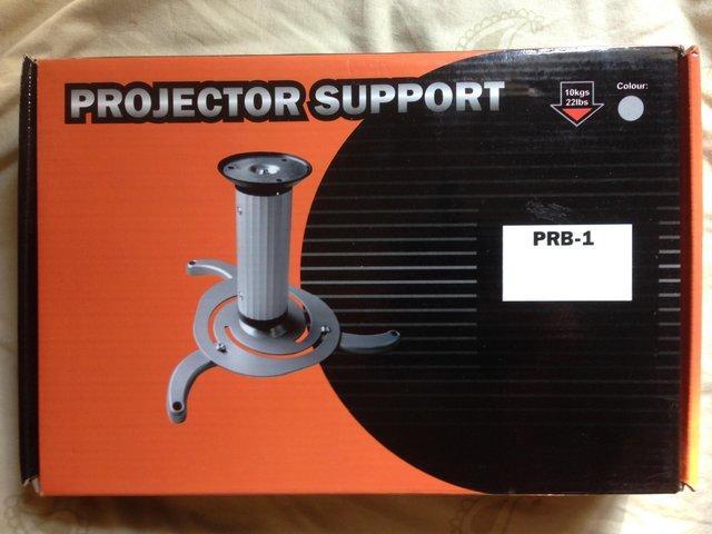 Preview of the first image of Universal Ceiling Projector Mount Still In The Original Box.