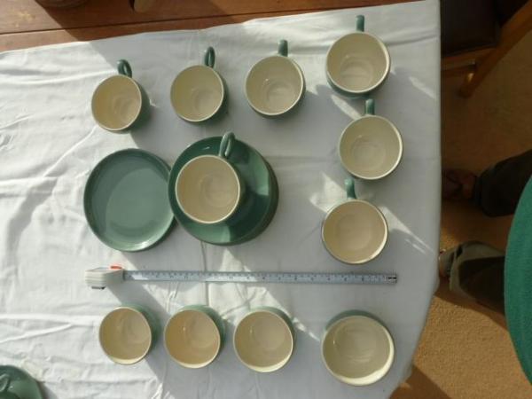 Image 3 of Green Denby various items in good condition