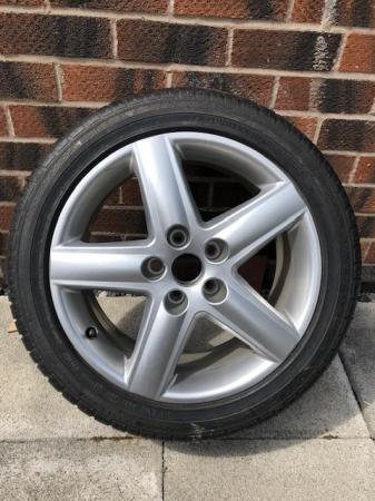 Image 1 of Audi Alloy Wheel&Tyre 17 inch 5 Stud