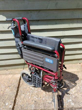 Image 3 of Folding Z-Tec wheelchair
