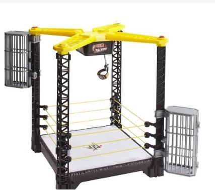 Image 2 of WWE WWF Toy wrestling ring for sale
