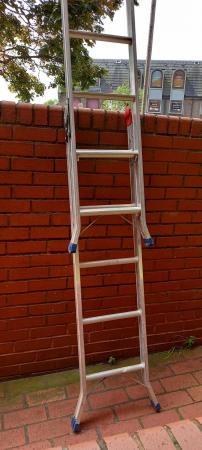 Image 2 of A Very Nice And Clean Abru 3 in1 Ladder