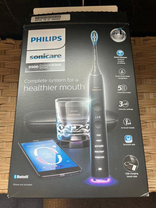 Preview of the first image of Philips Sonicare 9500 DiamondClean Smart Black.