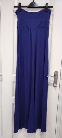 Image 2 of New Women's Monsoon Purple Maxi Dress UK 8