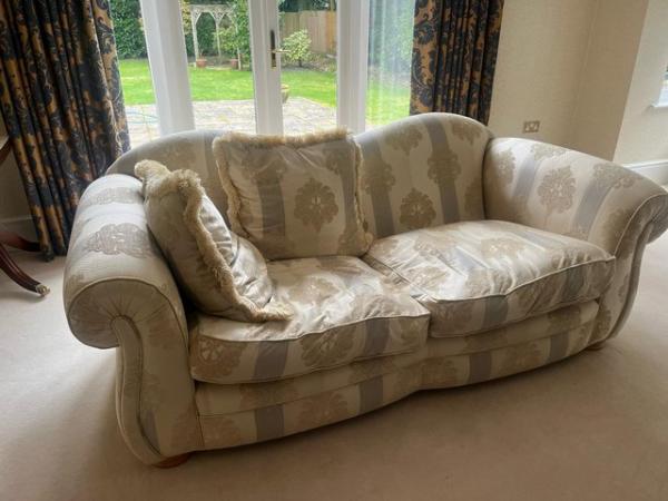 Image 2 of Hand made TaylorCleopatra grand sofa Peter guild upholstery